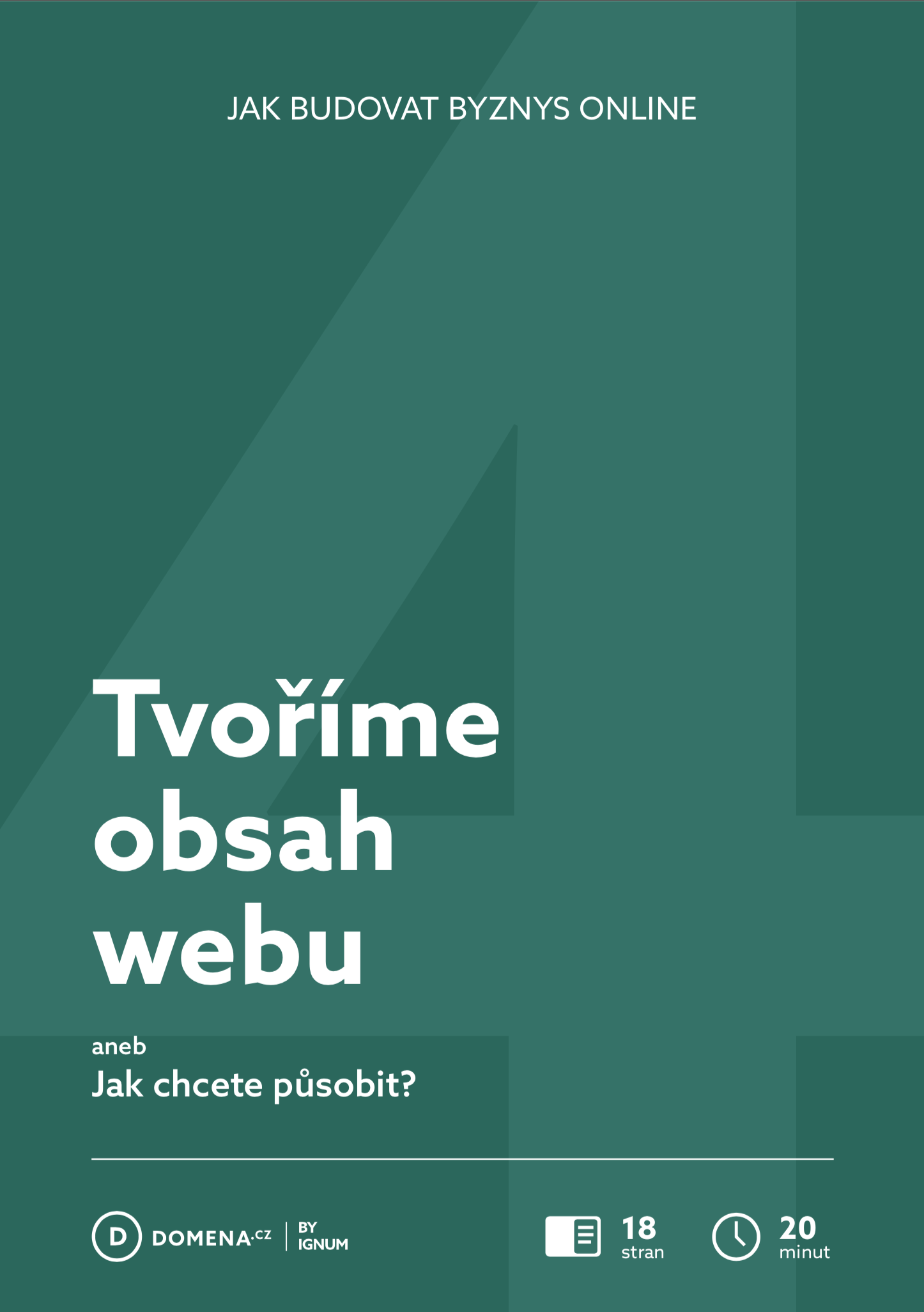 Tvoříme obsah webu